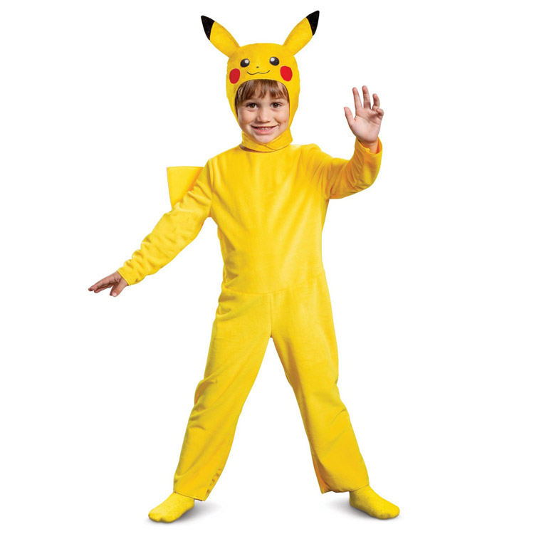 ピカチュウ コスプレ衣装 5点セット ピカチュウ コスチューム5点セット ポケットモンスター SAZAC