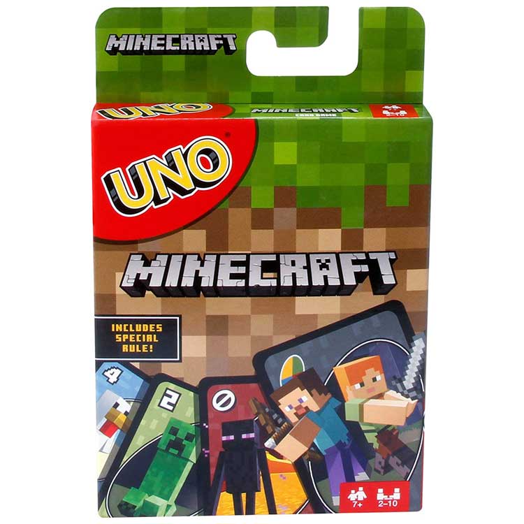 楽天市場 Mattel Minecraft Uno カードゲーム マインクラフト Uno カードゲーム マイクラ ウノ ファミリーゲーム パーティー 誕生日会 イベント ａｊマート