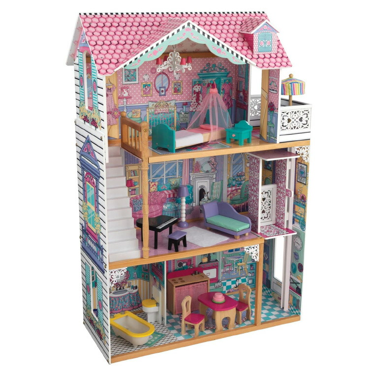 【4/14-23 23:59マデ◆ポイント3倍】キッドクラフト アナベル ドールハウス KidKraft 65079 28,656円