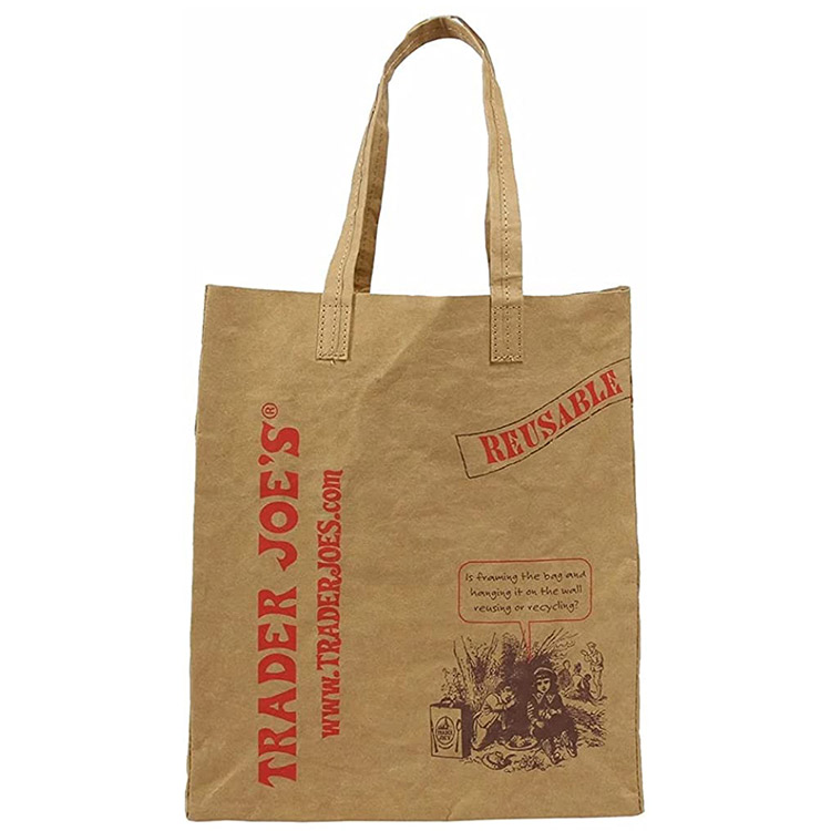 TRADER JOE'S 新品ペーパーバッグ80枚 Trader Joe's トレーダージョーズ】ウォッシャブルペーパー