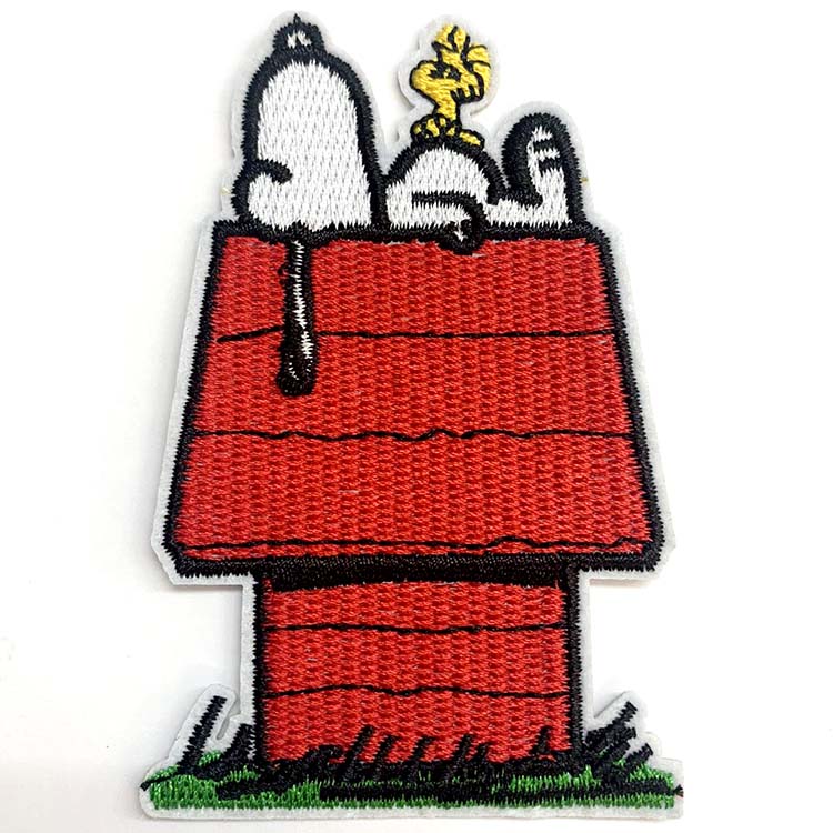 楽天市場 P2倍 7月4日時 クーポン有 Dm便送料無料 ワッペン スヌーピー ハウス 家 刺繍 アイロン キャラクター パッチ アップリケ Snoopy パラニーニョ フォーマルスタイル