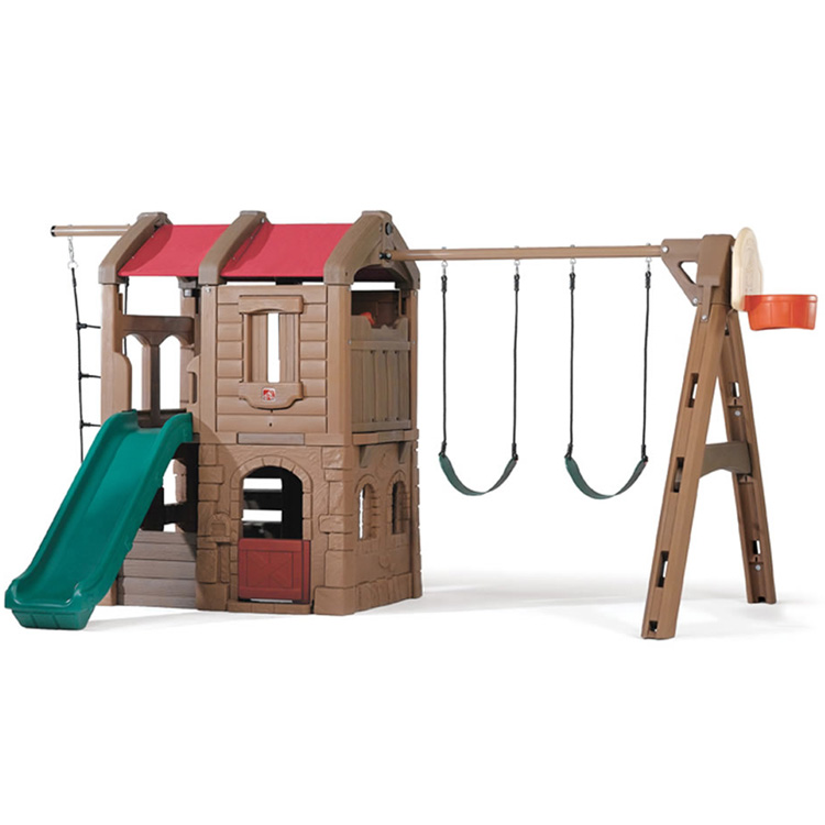 step two outdoor playhouse