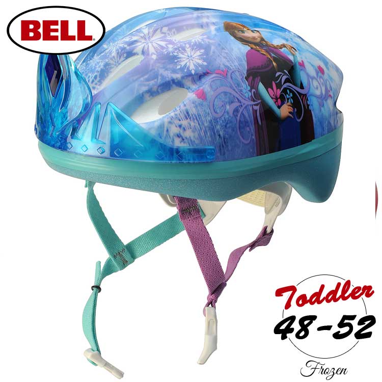 子ども用ヘルメット ディズニー アナと雪の女王 3D ティアラ 幼児サイズ キャラクター 子供用ヘルメット 自転車 BELL画像