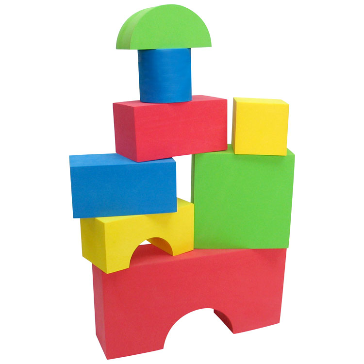 楽天市場 エドシェイプ 大型 ブロック 32個セット おもちゃ カラフル ビッグ ソフト ブロック Edushape キッズ ベビー用品 パラニーニョ