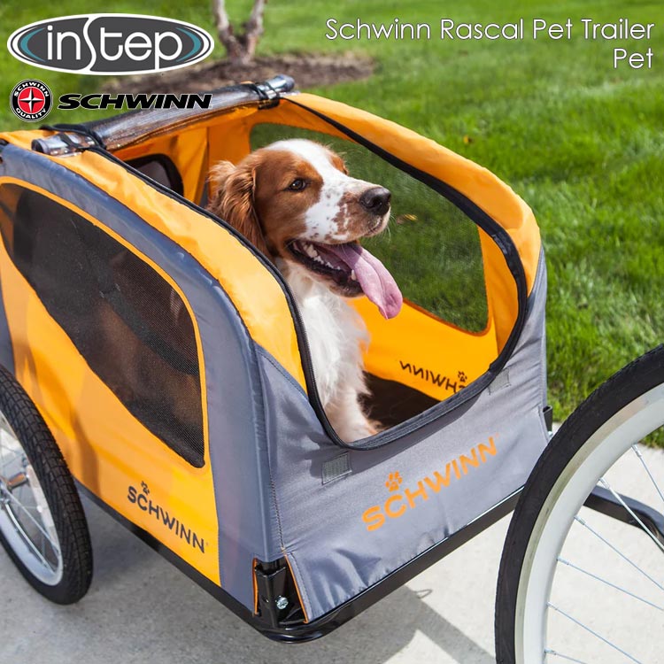 【7/18-27 (09:59)まで◆POINT3倍】インステップ シュウィン ラスカル ペット トレーラー バイクトレーラー ドッグトレーラー 自転車トレーラー 犬 ペット 荷物 けん引 InStep|キッズ・ベビー用品 パラニーニョ