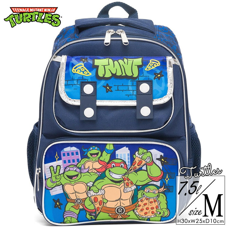 新品タグ付き TMNT レオナルド リュック Lサイズ プレイメイツ社 タートルズ TMNT レオナルド 顔のぬいぐるみリュック