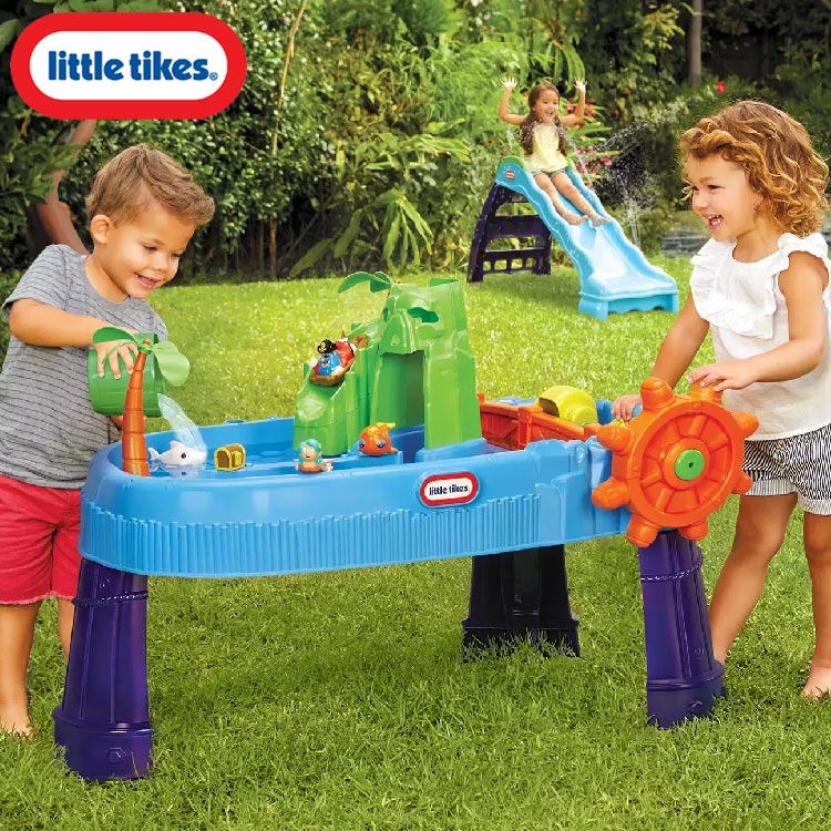 【百貨店SALE★割り引き商いもの】リトルタイクス トレジャー 島 お水 一覧表 水遊び 盛り砂 Littletikes 641213