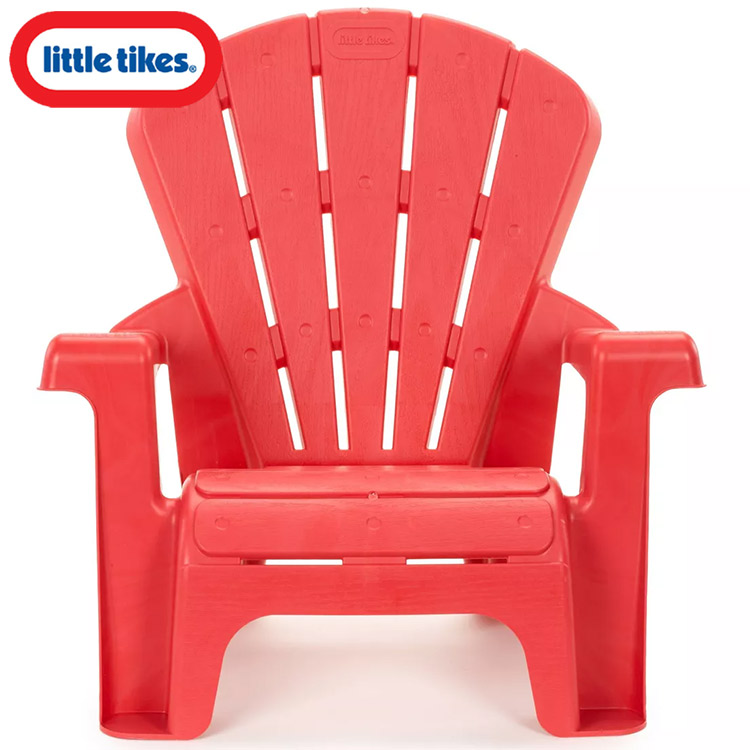 【1/24 20:00-2/1◆ポイント3倍】リトルタイクス ガーデン チェア レッド プラスチック プール ビーチ アウトドア チェア 子供椅子 重ね置き 軽量 Littletikes画像
