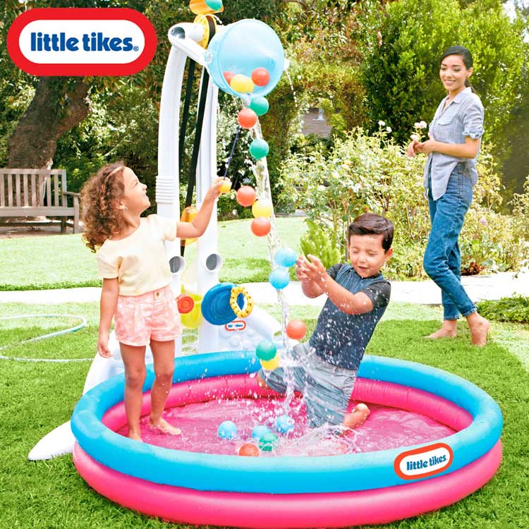 楽天市場 リトルタイクス プール ファンゾーン ドロップゾーン 水遊び 子供 ボールプール 室内 屋外 Littletikes 配送区分a キッズ ベビー用品 パラニーニョ