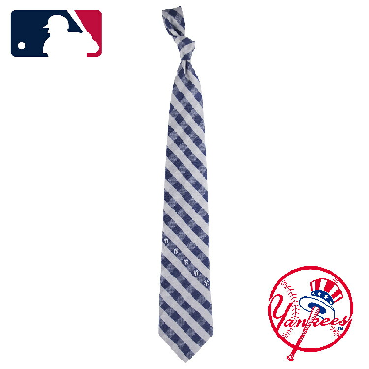 美品 ネクタイ ニューヨークヤンキース MLB 野球 チーム ネイビー ギフト 美品 ネクタイ ニューヨークヤンキース MLB 野球 チーム
