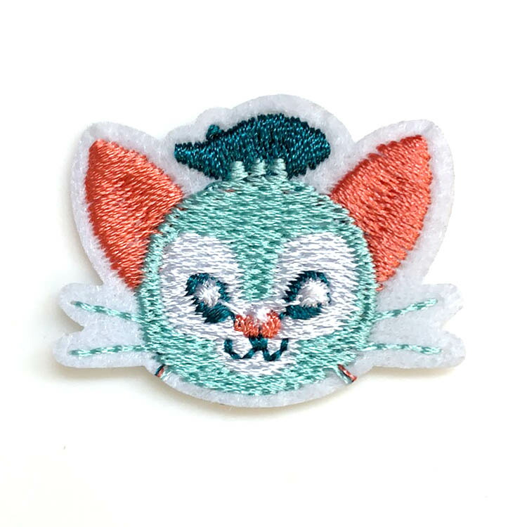 楽天市場 送料無料 ワッペン ジェラトニー S 刺繍 アイロン キャラクター 猫 ダッフィ ディズニー ワッペン アップリケ キッズ ベビー用品 パラニーニョ