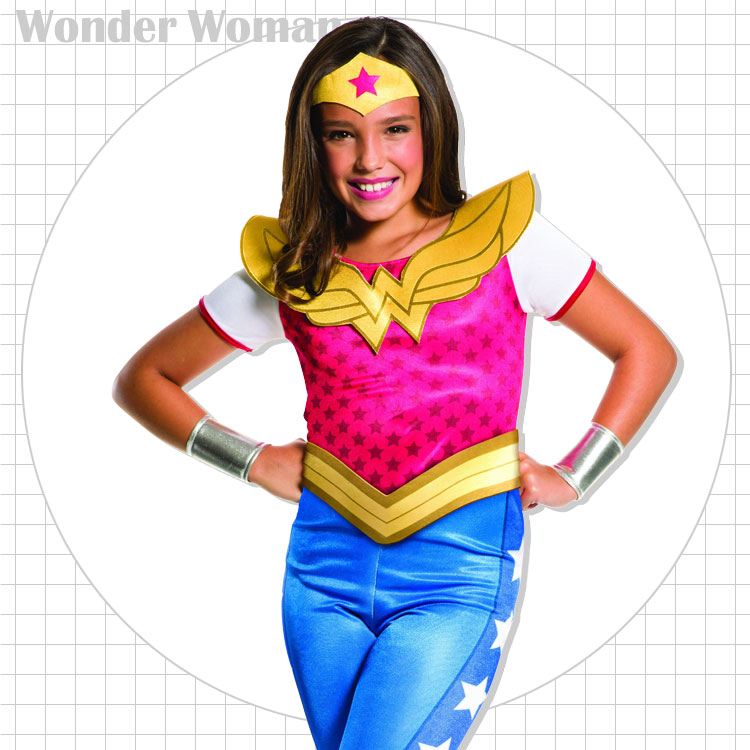 Rubies Wonder Woman DC Comics Hero Child Kids Girls Halloween Costume 620743