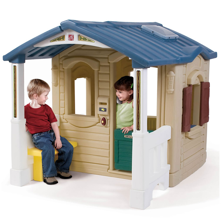 step two outdoor playhouse