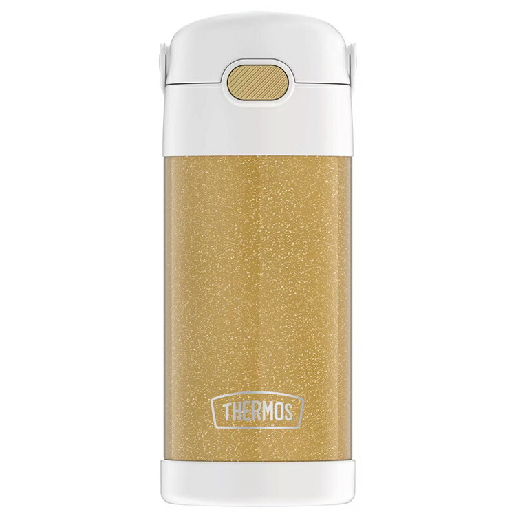 楽天市場 5月06日10時 30円offクーポン有 サーモス ステンレス ストロー 水筒 サーモス ステンレス水筒 グリッター ゴールド ストロー 350ml Thermos 子供 無地 キッズ ベビー用品 パラニーニョ
