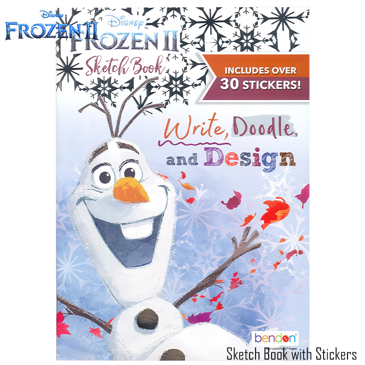 ディズニー アナと雪の女王 スケッチブック アクティビティブック キャラクター