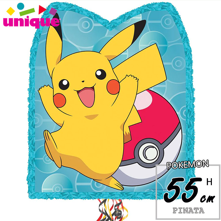 【マラソン限定◆POINT3倍】ピニャータ ポケモン ポケットモンスター ピカチュー デコレーション デコ 55cm 誕生日 くす玉 飾り付け 誕生日飾り付け 室内装飾 バースデー キャラクター POKEMON