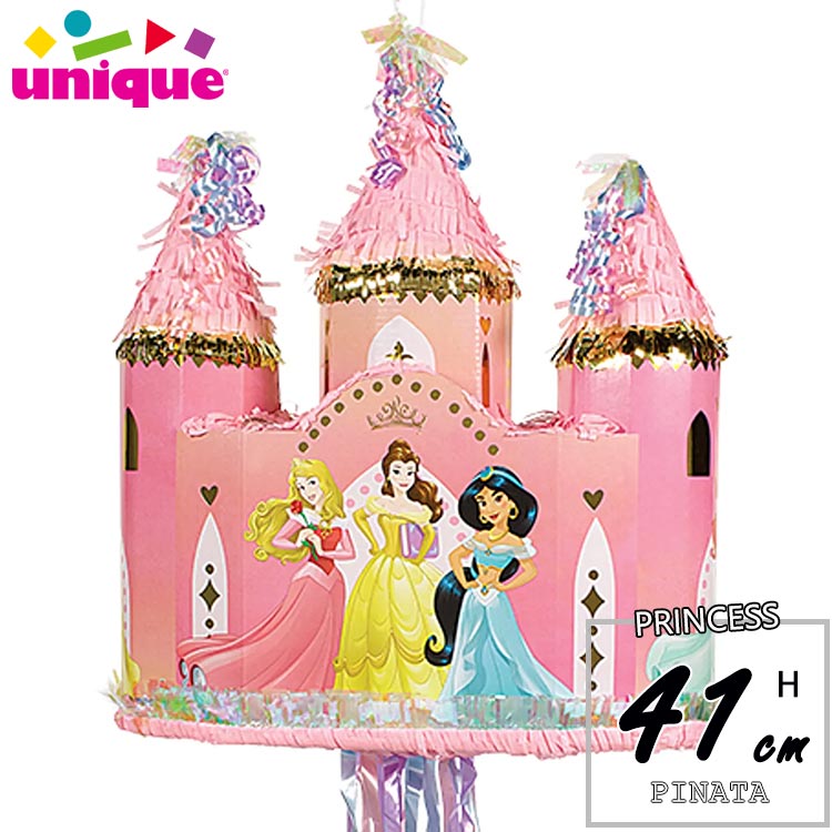 【マラソン限定◆POINT3倍】ピニャータ ディズニー プリンセス デコレーション デコ 41cm 誕生日 くす玉 飾り付け 誕生日飾り付け 室内装飾 バースデー キャラクター PRINCESS