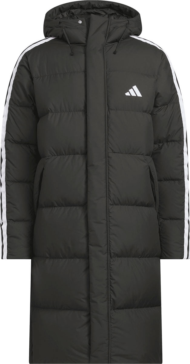 最終値下げ　美品　adidas ブラック ダウンベンチコート ge9995 M 美品 adidas ブラック ダウンベンチコート ge9995 M adidas