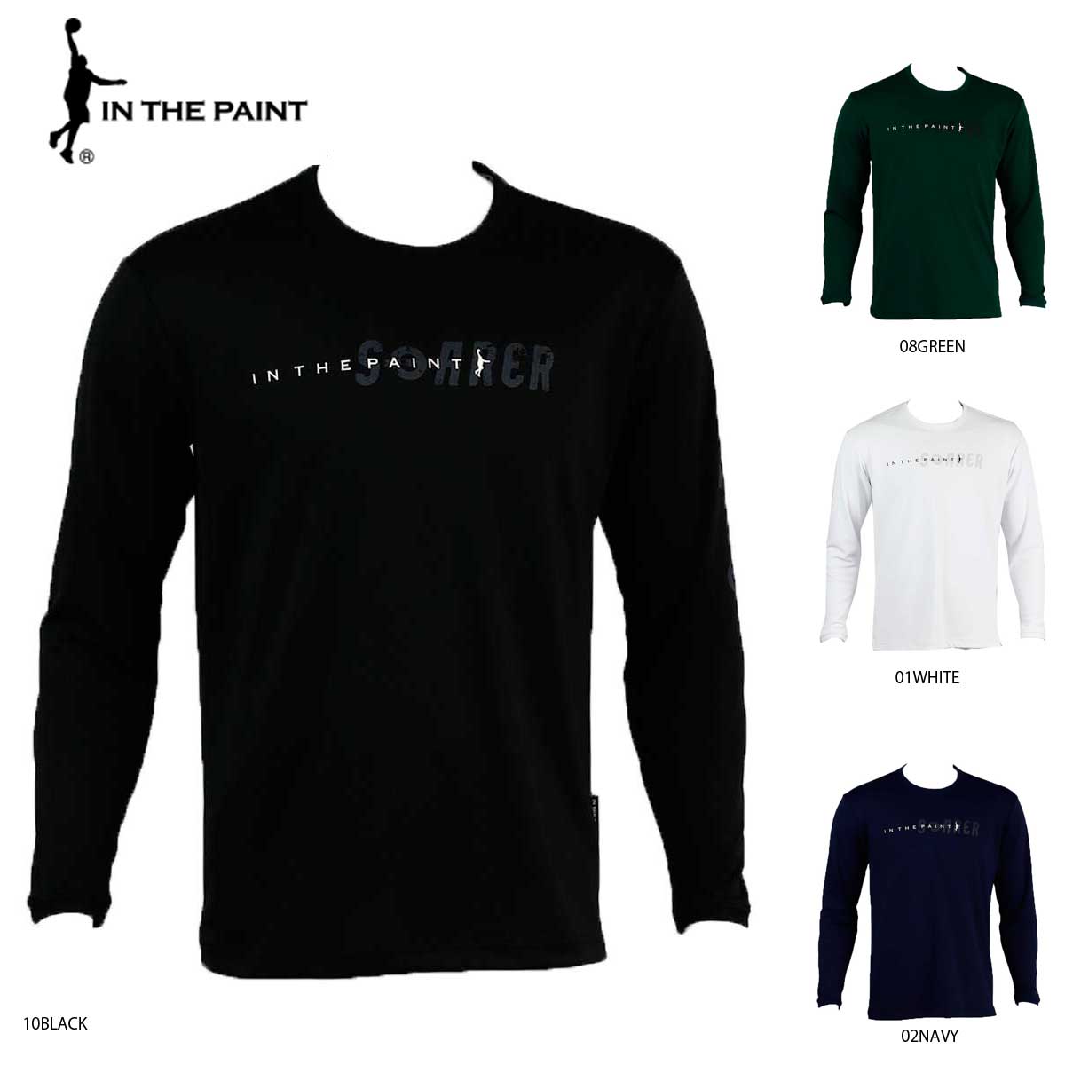 楽天市場】【メール便OK】IN THE PAINT(インザペント) ITP21406 メンズ LONG SLEEVE SHIRTS バスケットシャツ  ロングスリーブ 長袖 : ProShopスポテック