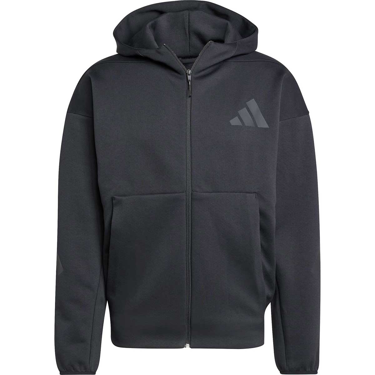 adidas グレー フード付きジャケット adidas originalsフード付デニムジャケット パーカー グレー