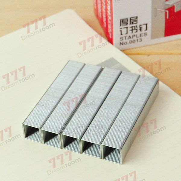 ステープル 1000本 大型ステープラー用 針 ホッチキス針 13mm 業務用ホッチキス 互換品 1213 12号 ホッチキス・穴あきパンチ 