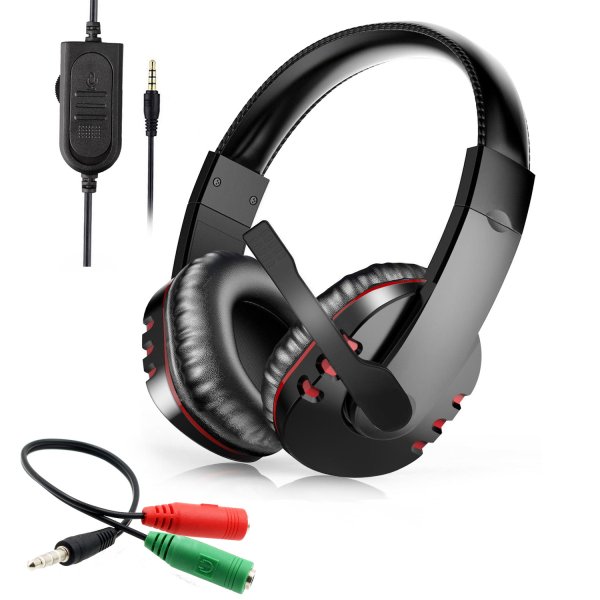 楽天市場】ゲーミングヘッドセット 3.5mm 4極 PS4 ボイスチャット 両耳