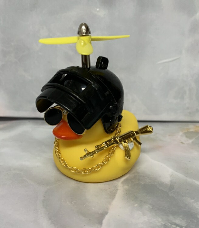 楽天市場】【送料コミコミ】 光る ちょいワル アヒル メタルブラック