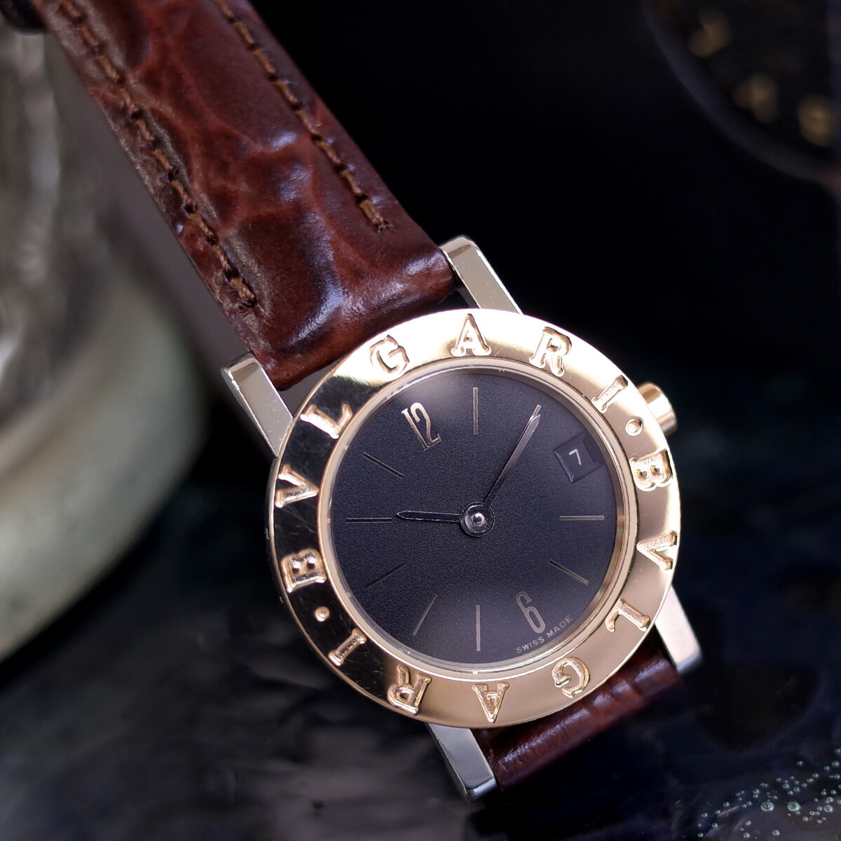 楽天市場】ブルガリ ソロテンポ ST29S 白文字盤 革ベルト ブレスレット