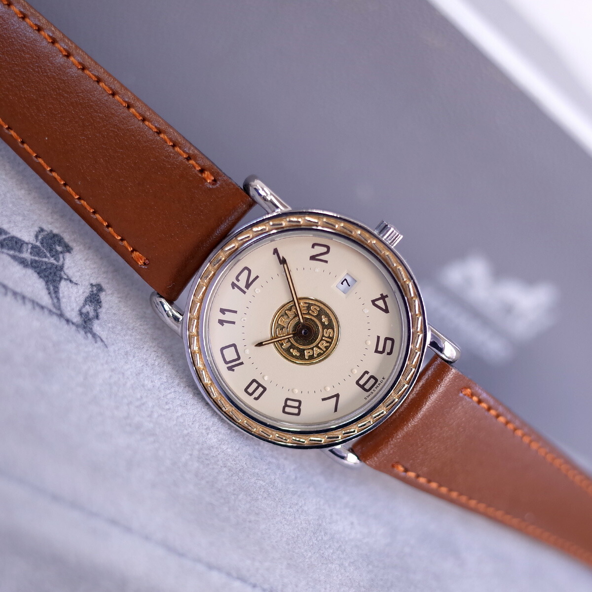 楽天市場】【HERMES】 エルメス セリエ SE4.220 レディース 腕時計