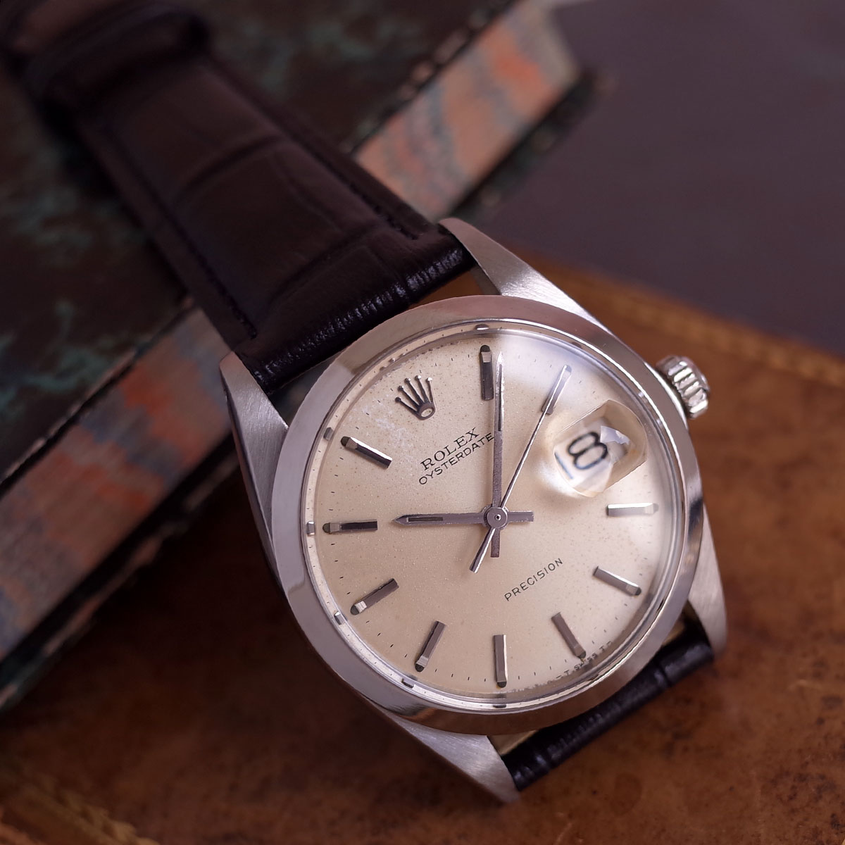 楽天市場】ロレックス 4083 チェリーニ 1973年 750YG ブルー