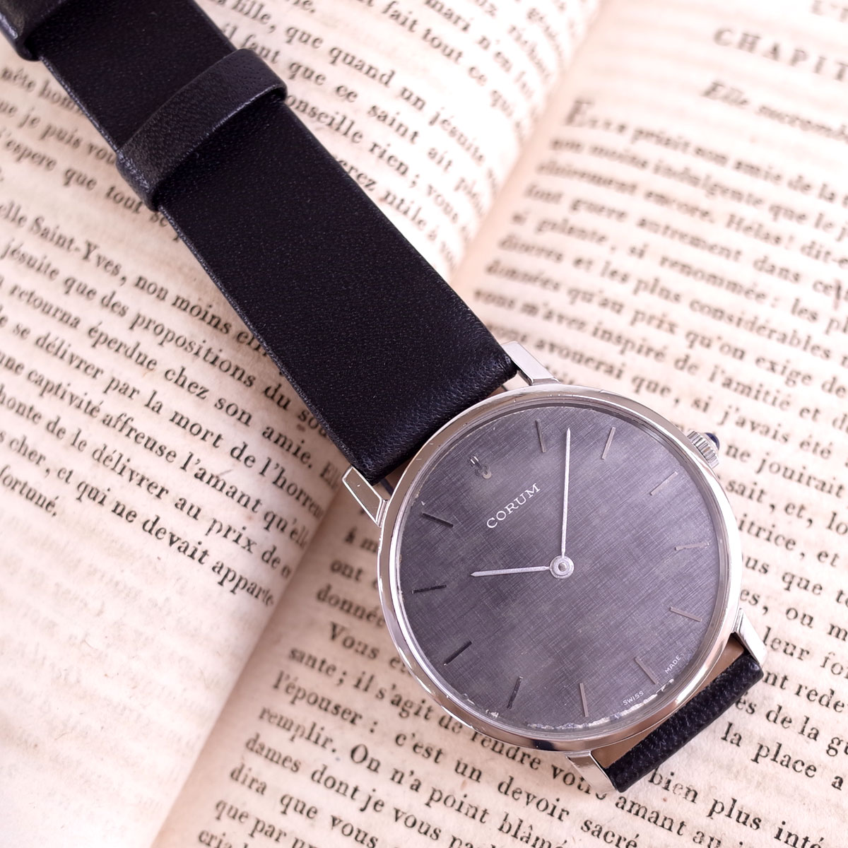 楽天市場】【CORUM】コルム Mont Cervin 31019 3Pダイヤ クォーツ 革