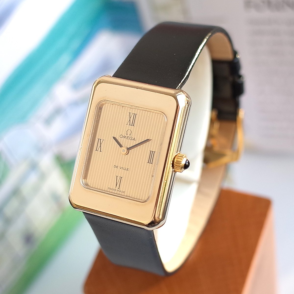 楽天市場 オメガ Omega アンティーク 70 S レディース 腕時計 タペストリー K18金張り ローマン コードバン ヒルシュ革ベルト 1年保証 Oh済 中古 ブランドショップパリノ