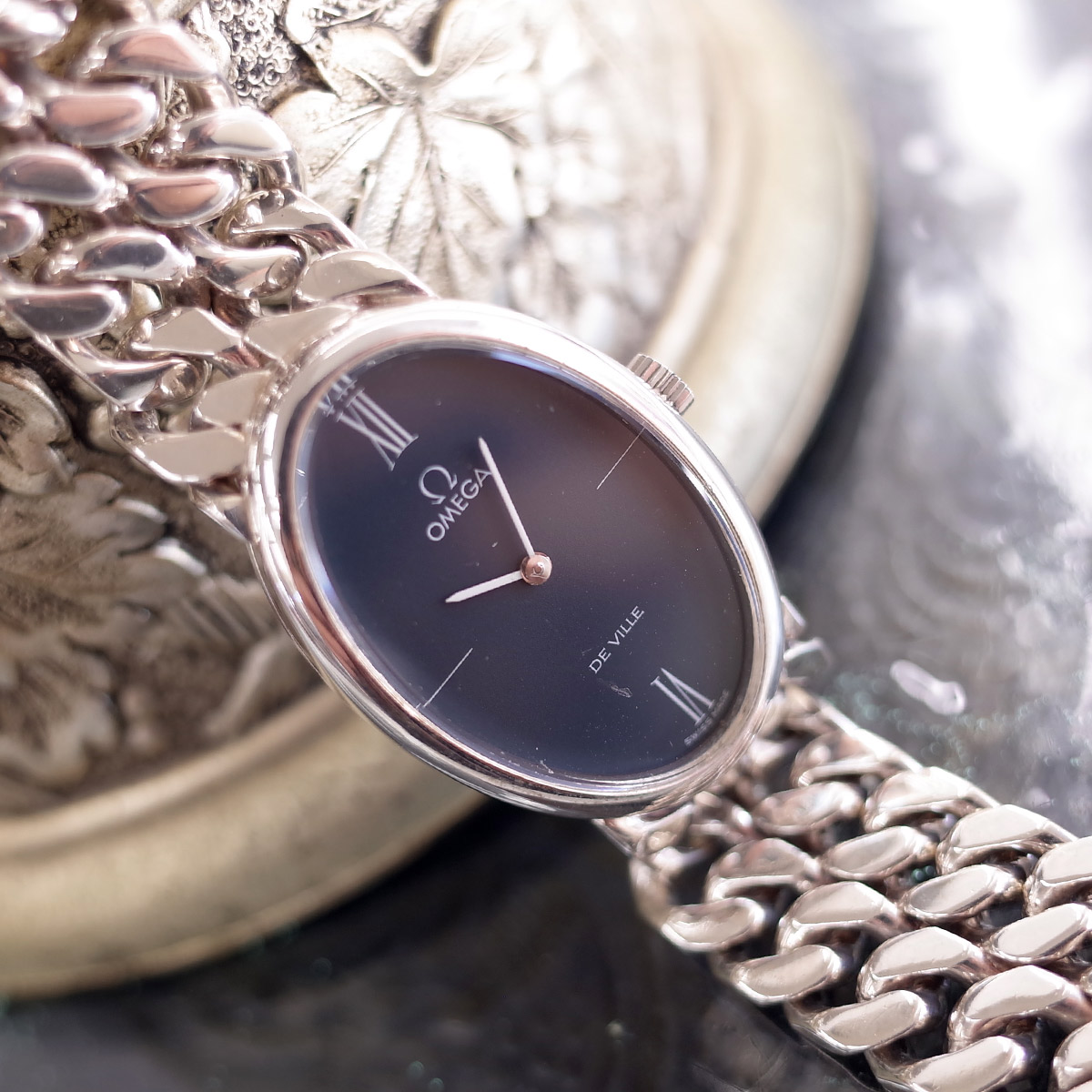 楽天市場】ロレックス 4083 チェリーニ 1973年 750YG ブルー