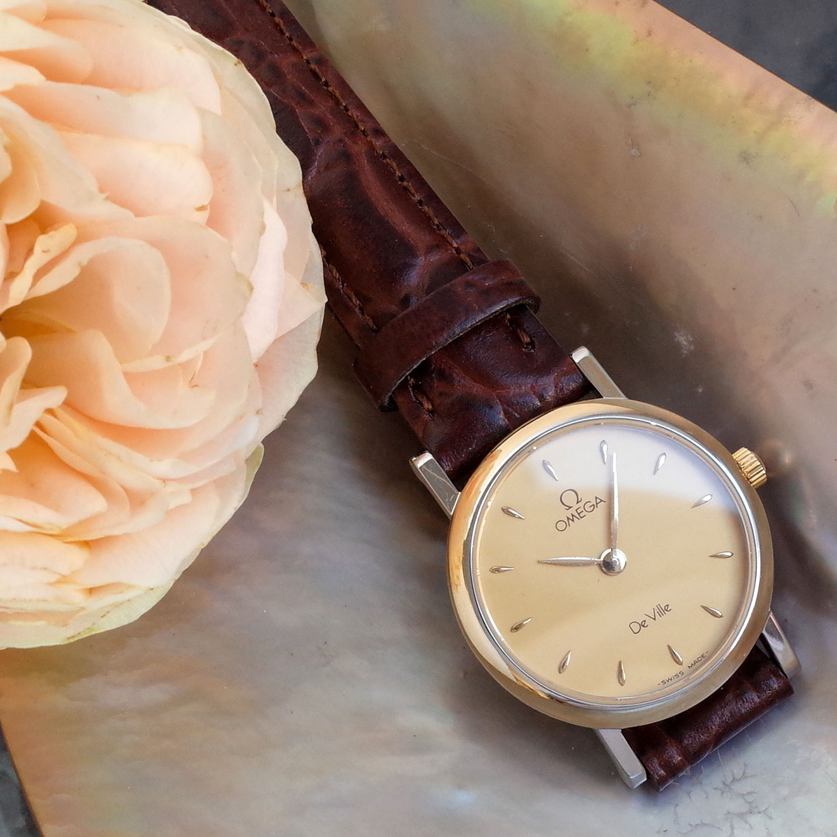 OMEGA De Ville アンティークウォッチ　美品 OMEGA オメガ DE VILLE デビル ウォッチ 腕時計 レディース