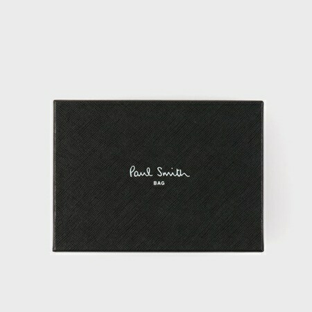 ポールスミス名刺入れカードケースハイライトステッチブラックPaulSmith