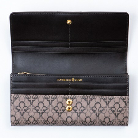 人気満点 パトリックコックス 長財布 バロン ブラウン Patrick Cox 残りわずか Www Gracelandrnc Com