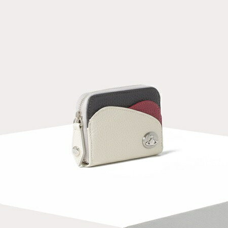 ヴィヴィアンウエストウッド小銭入れNEWダブルフラップホワイトVivienneWestwood