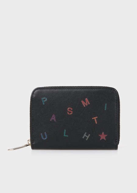ポールスミスコインケースポール・スミスレターズブラックPaulSmith
