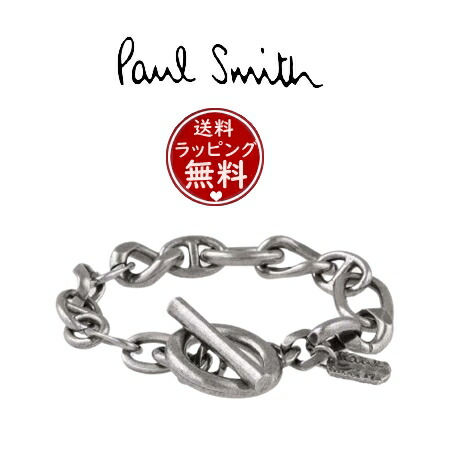 売切間近！*Paul Smith* \"Cropped Logo\" マンテル ブレスレット Cropped Logo” マンテル チェーンブレスレット