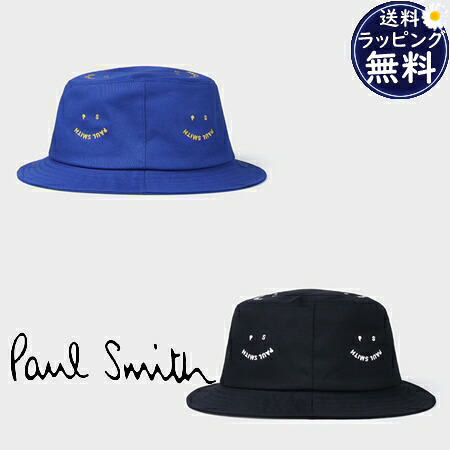 【無料ラッピング】 ポールスミス Paul Smith 帽子 Happy バケットハット オーガニックコットン 綿100% ブランド 正規品 新品 ギフト プレゼント 人気 おすすめ 誕生日 記念日 クリスマス 送料無料|PARIS LOUNGE パリスラウンジ