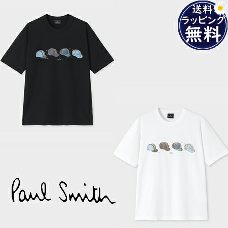 【無料ラッピング】 ポールスミス Paul Smith Tシャツ Cycling Caps オーガニックコットン 綿100% ブランド 正規品 新品 ギフト プレゼント 人気 おすすめ 誕生日 記念日 クリスマス 送料無料