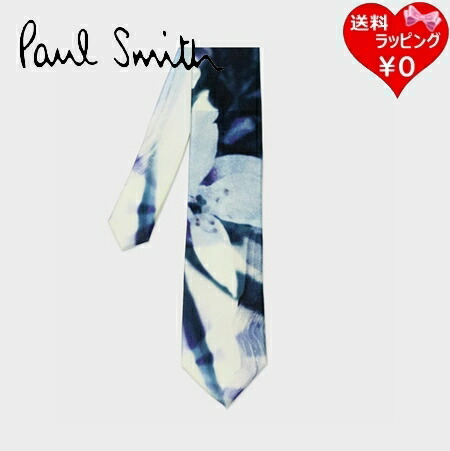 【無料ラッピング】 【送料無料】ポールスミス Paul Smith ネクタイ Painted Photograph タイ日本製 シルク100%