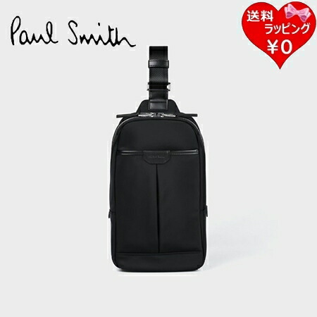 【無料ラッピング】 ポールスミス Paul Smith ボディバッグ PSビジネスナイロン ブラックブランド 正規品 新品 ギフト プレゼント 人気 おすすめ 誕生日 記念日 クリスマス 送料無料