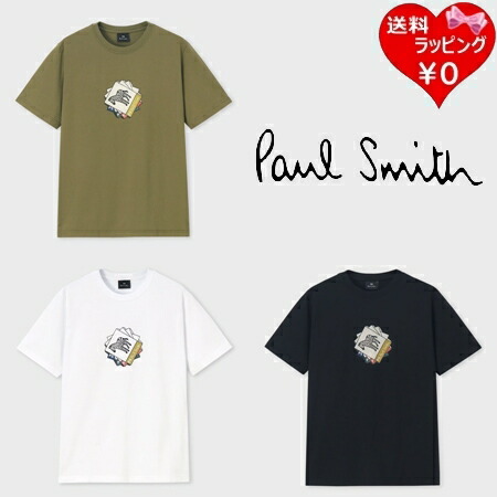 【無料ラッピング】 極点スミス Paul Smith ティーシャツ Zebra Cards 半袖 綿100% ブランド名 定め事品 新品 差し上げ物 差し上げ物 一般受け おすすめ 生まれ落ちる日 祝する日 クリスマス 貨物輸送無料
