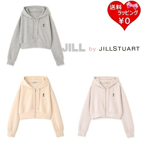 【SALE】 【無料ラッピング】 内鰓 バイ 内鰓スチュアート JILL by JILLSTUART パーカー BEAR続きもの ワンポイント刺しゅうパーカー レディース ブランド名 定め事品 新品 差し上げ物 差し上げ物 一般受け おすすめ 生まれ落ちる日 祝する日 クリスマス 貨物輸送無料