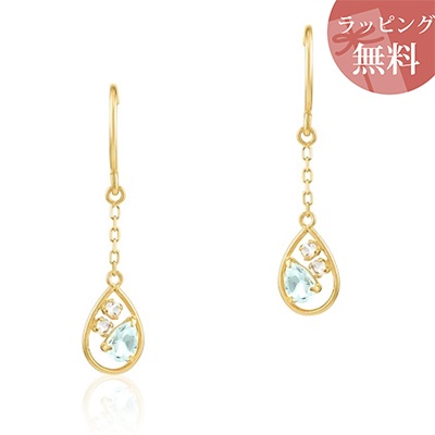 【無料ラッピング】 ヨンドシー ピアス K10 イエローゴールド EAU DOUCE 4℃ オデュース ヨンドシー レディース ブランド 正規品 新品 ギフト プレゼント 人気 おすすめ 誕生日 記念日 クリスマス 送料無料