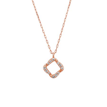 【無料ラッピング】 ヨンドシー ネックレス K10 ピンクゴールド 4℃ レディース ブランド 正規品 新品 ギフト プレゼント 人気 おすすめ 誕生日 記念日 クリスマス 送料無料 36,387円