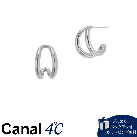 【無料ラッピング】 カナルヨンドシー Canal 4℃ シルバー ピアス レディース ブランド 正規品 新品 ギフト プレゼント 人気 おすすめ 誕生日 記念日 クリスマス 送料無料