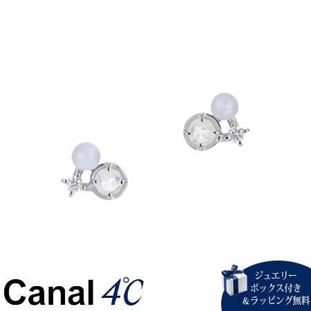 【無料ラッピング】 カナルヨンドシー Canal 4℃ カナル4℃ Summer Collection K10ホワイトゴールド ピアス フェルスパー ブランド 正規品 新品 ギフト プレゼント 人気 おすすめ 誕生日 記念日 クリスマス 送料無料