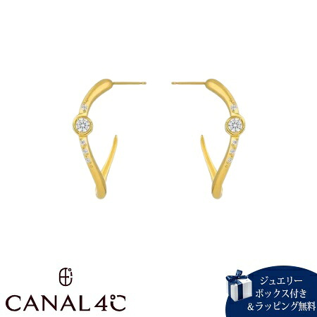 【無料ラッピング】 カナルヨンドシー Canal 4℃ カナル4℃ ピアス シルバー EARFLOW ライン フープ 曲線 キュービックジルコニア レディース ブランド 正規品 新品 ギフト プレゼント 人気 おすすめ 誕生日 記念日 クリスマス 送料無料｜PARIS LOUNGE パリスラウンジ